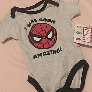 Spiderman onsie